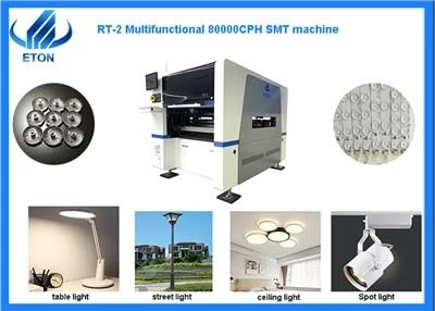 Full-otomatik 20 tèt dirije anpoul SMT machin