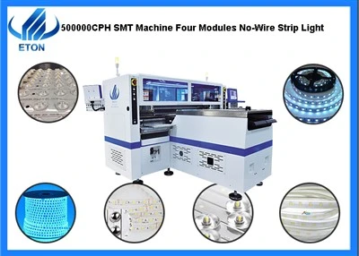 500000CPH SMT machin kat modil tèt pa-fil retire rad sou ou